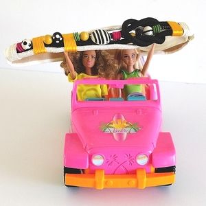 Fabulous 80s Polka Dots and Stripes Beaded Adjustable Cord Wide Belt